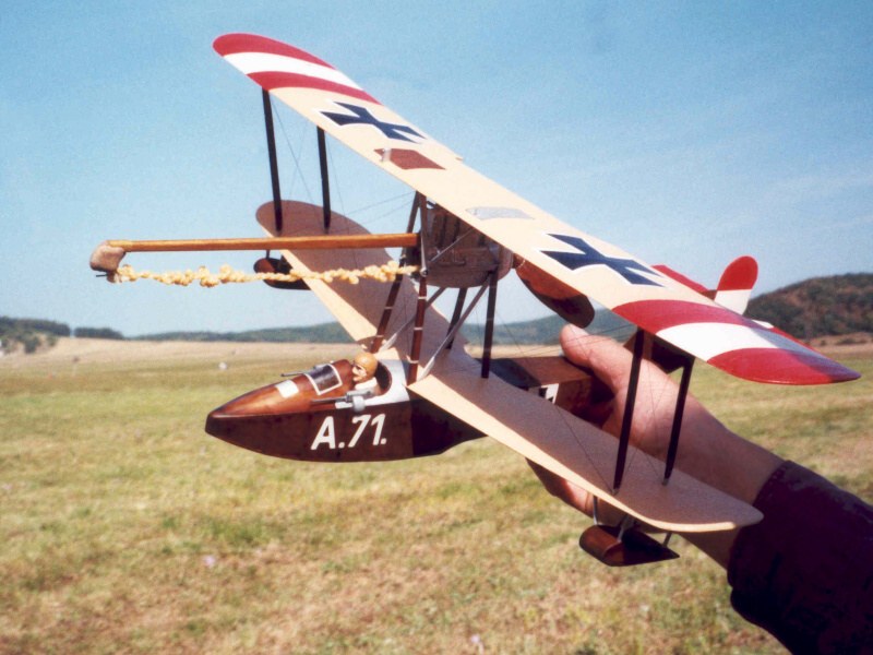 Hansa Brandenburg W.18 (built by: Michal Králík, photo: Felda)