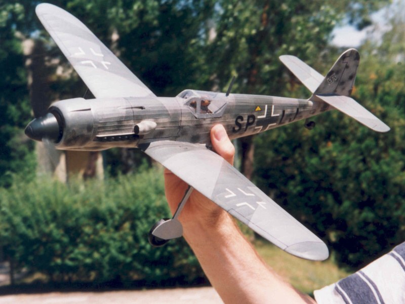 Messerschmitt Me-209 (built by: Petr Mikulášek, photo: Felda)