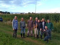 Úspěšný záchranný tým vyslaný do kukuřice hledat Curtisse P-40B Tondy Alferyho