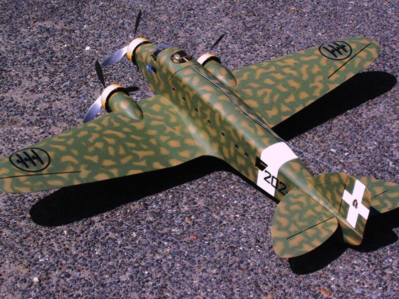 Savoia-Marchetti S.M.81 Pipistrello (building: Antonín Alfery, photo: Felda)